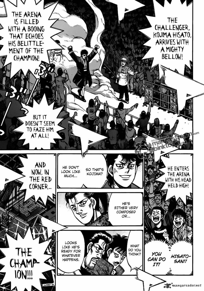 Hajime no Ippo: Fighting Spirit, Chapter 931 image 09